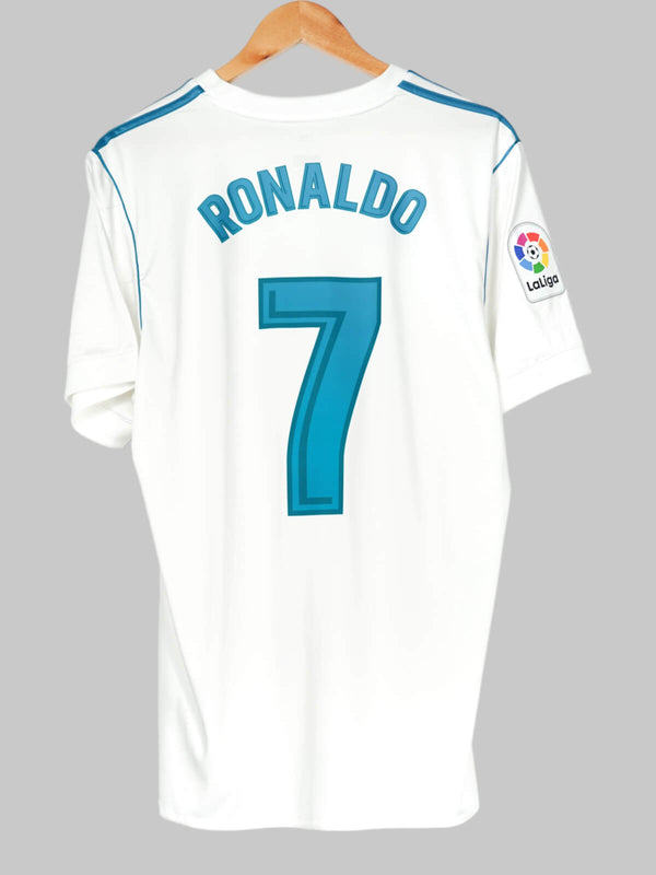 2017/18 Real Madrid Ronaldo #7 Home Shirt (L) Adidas