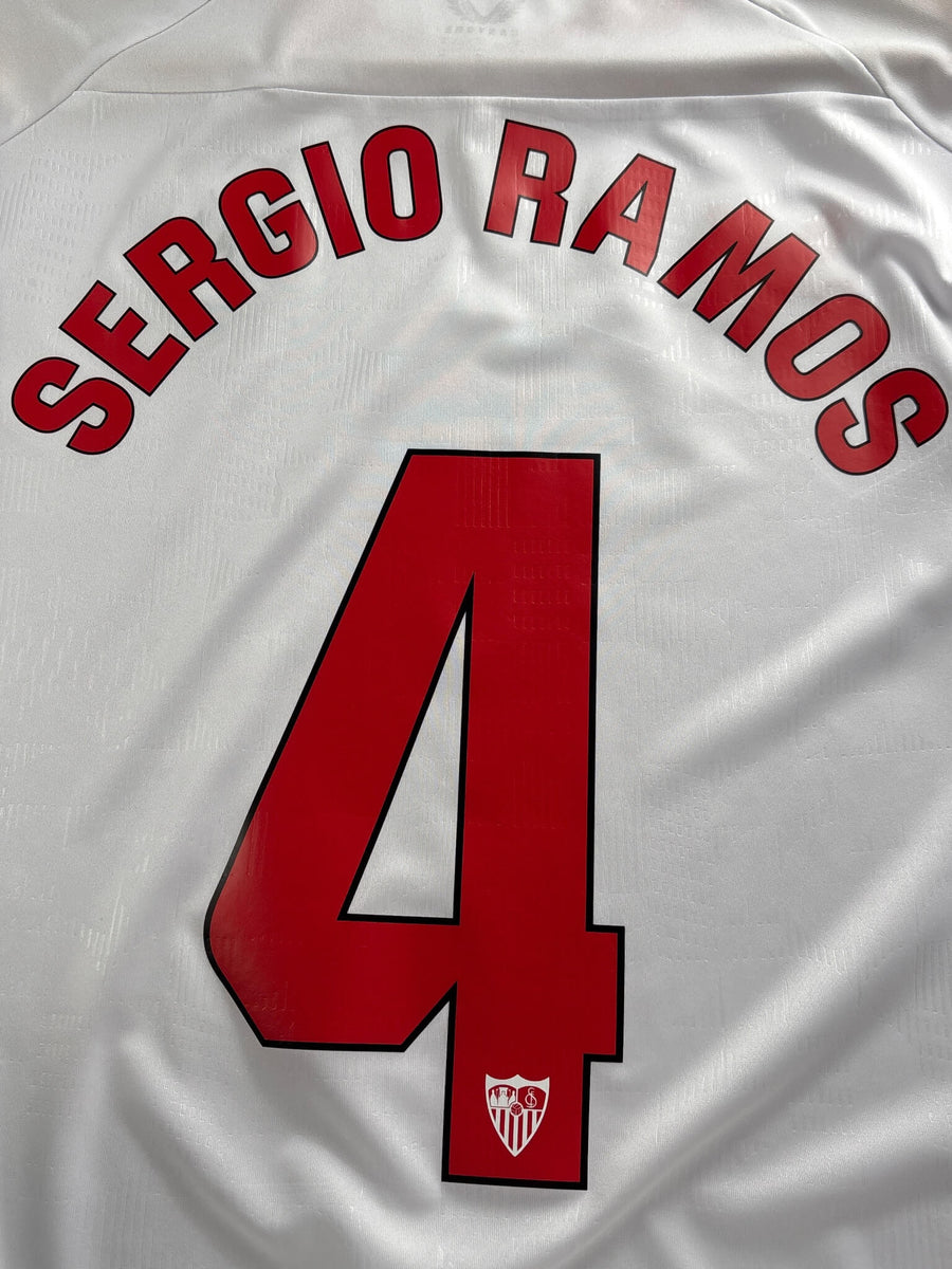 2023/24 Sevilla Sergio Ramos #4 Home Shirt (M)