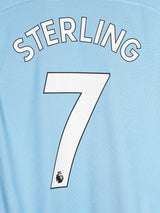 2019/20 Manchester City Sterling #7 Home Shirt (L)