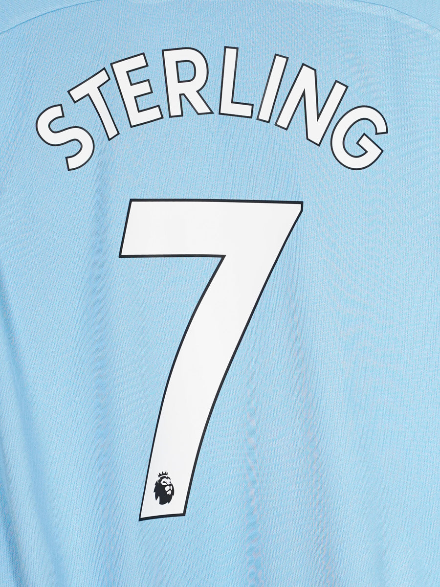 2019/20 Manchester City Sterling #7 Home Shirt (L)
