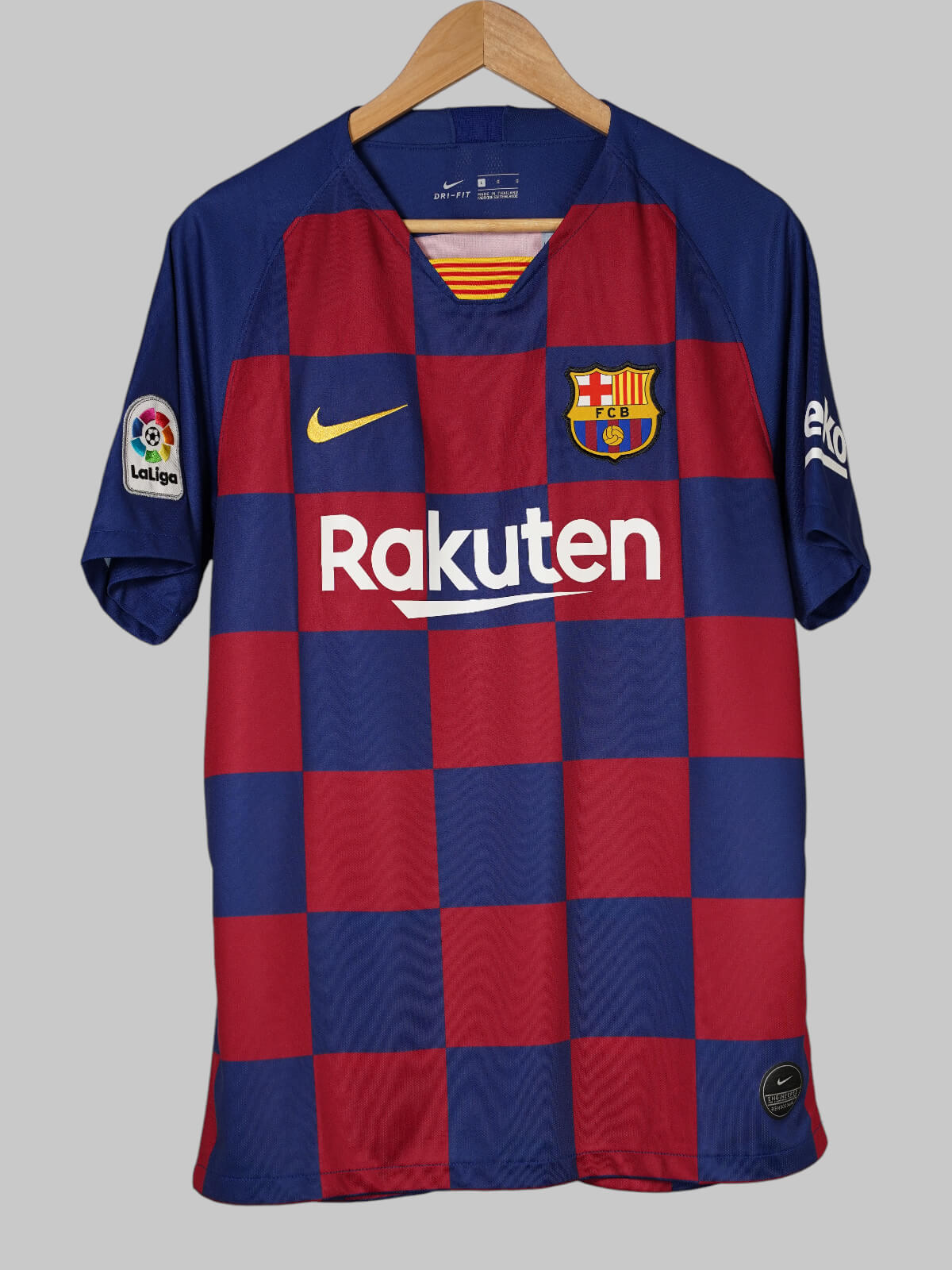 FC Barcelona Home Shirt 2019/20 Messi #10 (L)