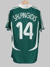 2006/07 Panathinaikos Salpingidis #14 Home Shirt (M) Adidas