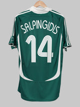 2006/07 Panathinaikos Salpingidis #14 Home Shirt (M)