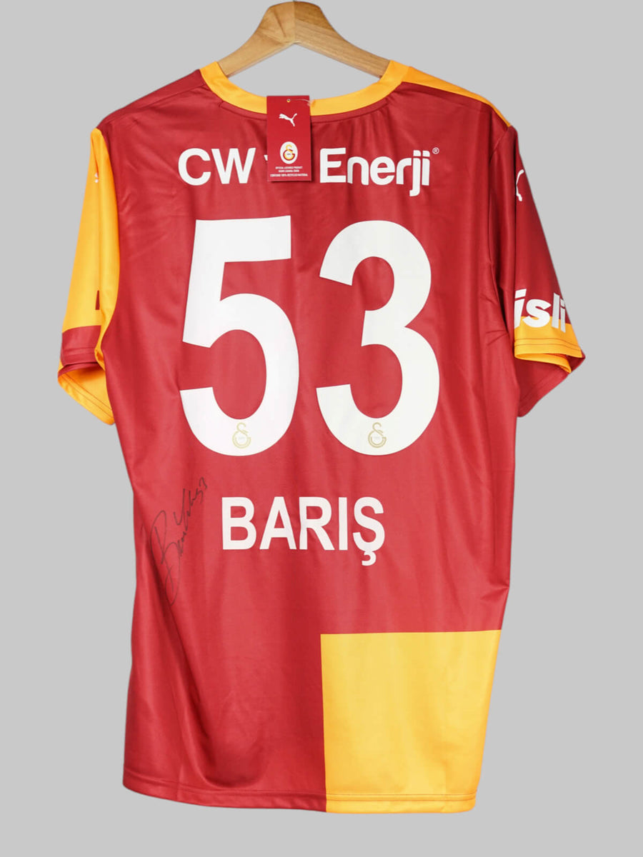 2025/26 Galatasaray Bariş #53 Home Shirt Signed BNWT (L)