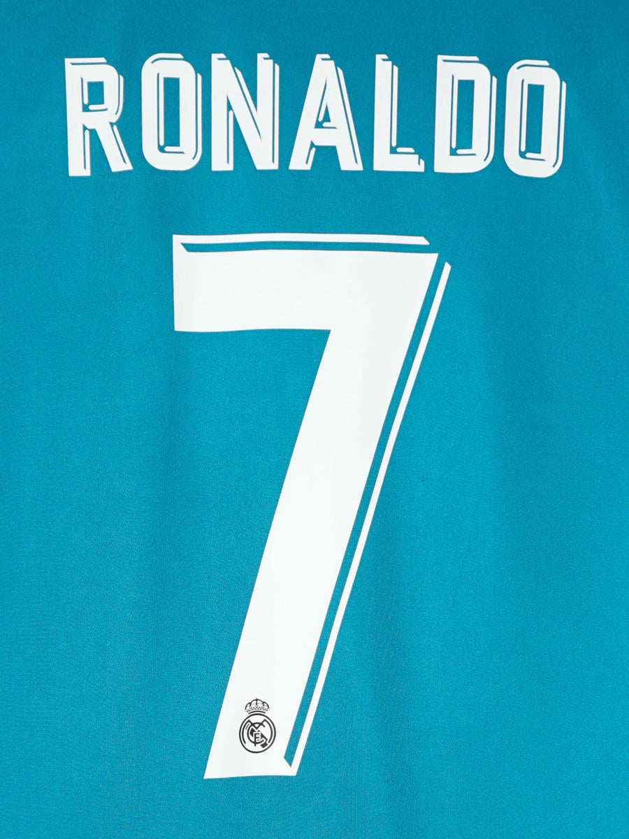 2017/18 Real Madrid Ronaldo #7 Third Shirt (L)