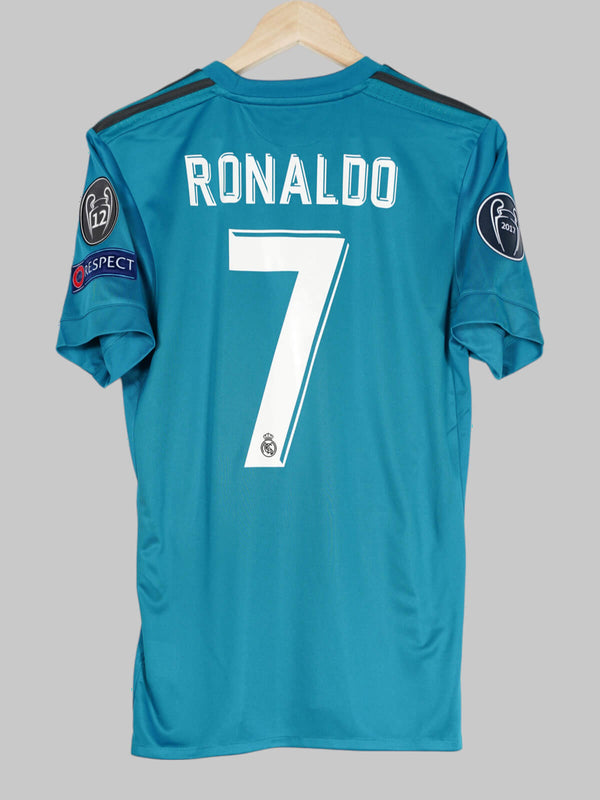 2017/18 Real Madrid Ronaldo #7 Third Shirt (S)