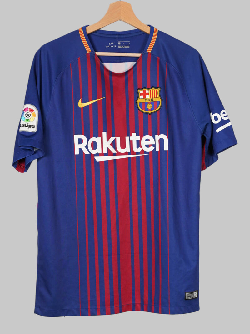 2017/18 Barcelona Messi #10 Home Shirt (L)