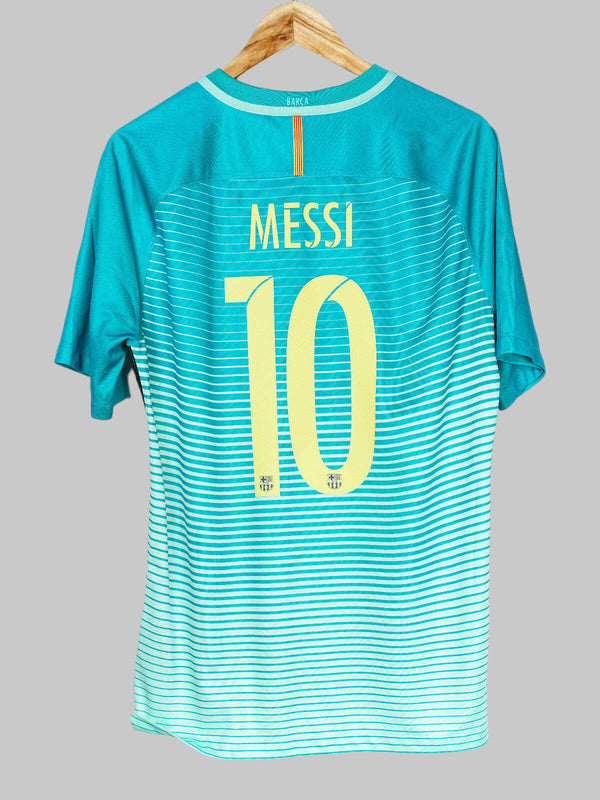 2016/17 Barcelona Messi #10 Maillot Third (L) Nike