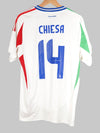 2024/25 Italy Chiesa #14 Away Shirt (M) Adidas