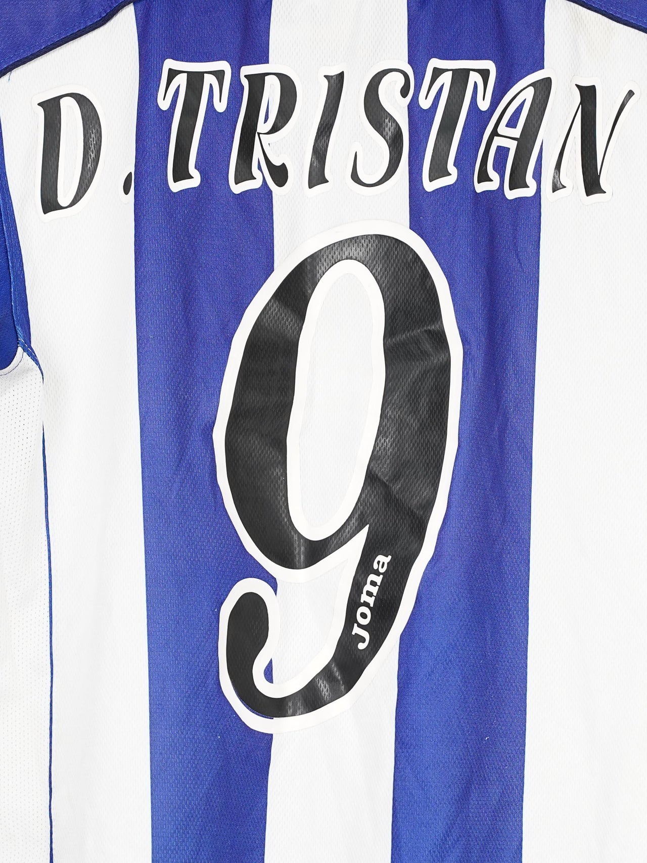 Deportivo de La Coruña Home Shirt 2002/3 D. Tristan #9 (Kids L)