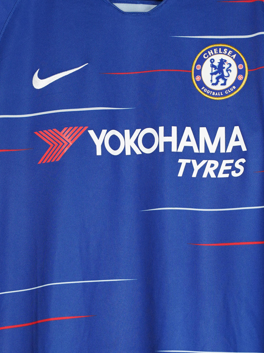 2018/19 Chelsea Hazard #10 Home Shirt L/S (M)
