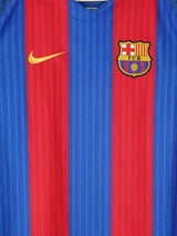 2016/17 Barcelona Iniesta #8 Home Shirt L/S (M)