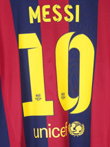 2014/15 Barcelona Messi #10 Home Shirt (XXL)