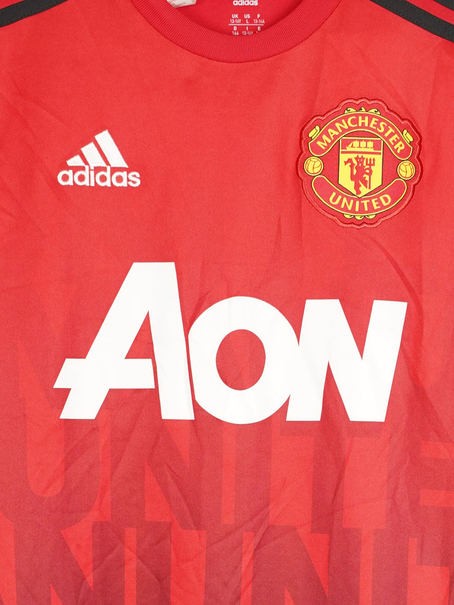 2016/17 Manchester United Training Shirt (L Kids)