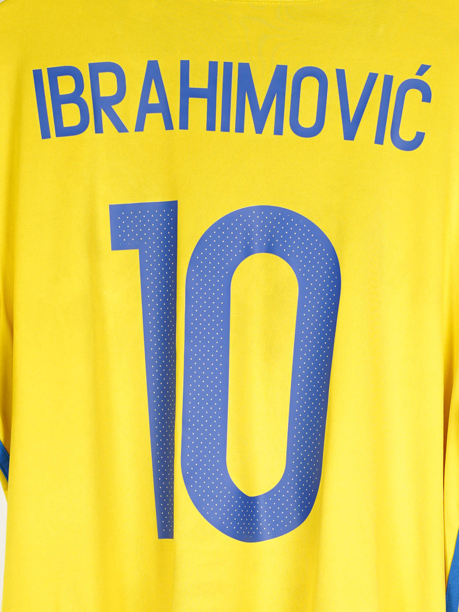 2016/17 Sweden Ibrahimovic #10 Home Shirt (L)