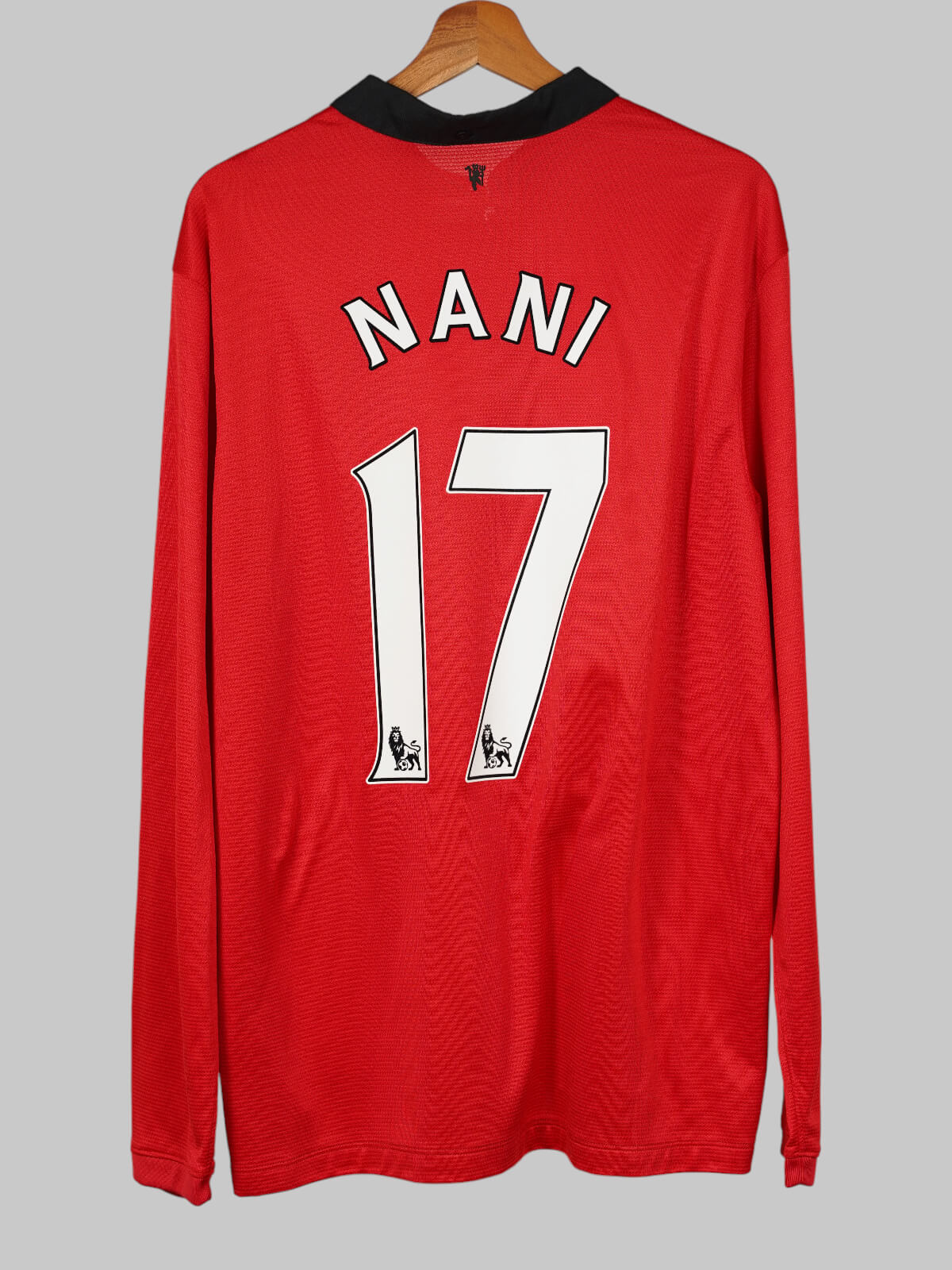 Manchester United Home Shirt L/S 2013/14 Nani #17 (XL)