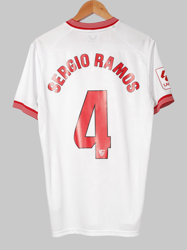 2023/24 Sevilla Sergio Ramos #4 Home Shirt (M) Castore