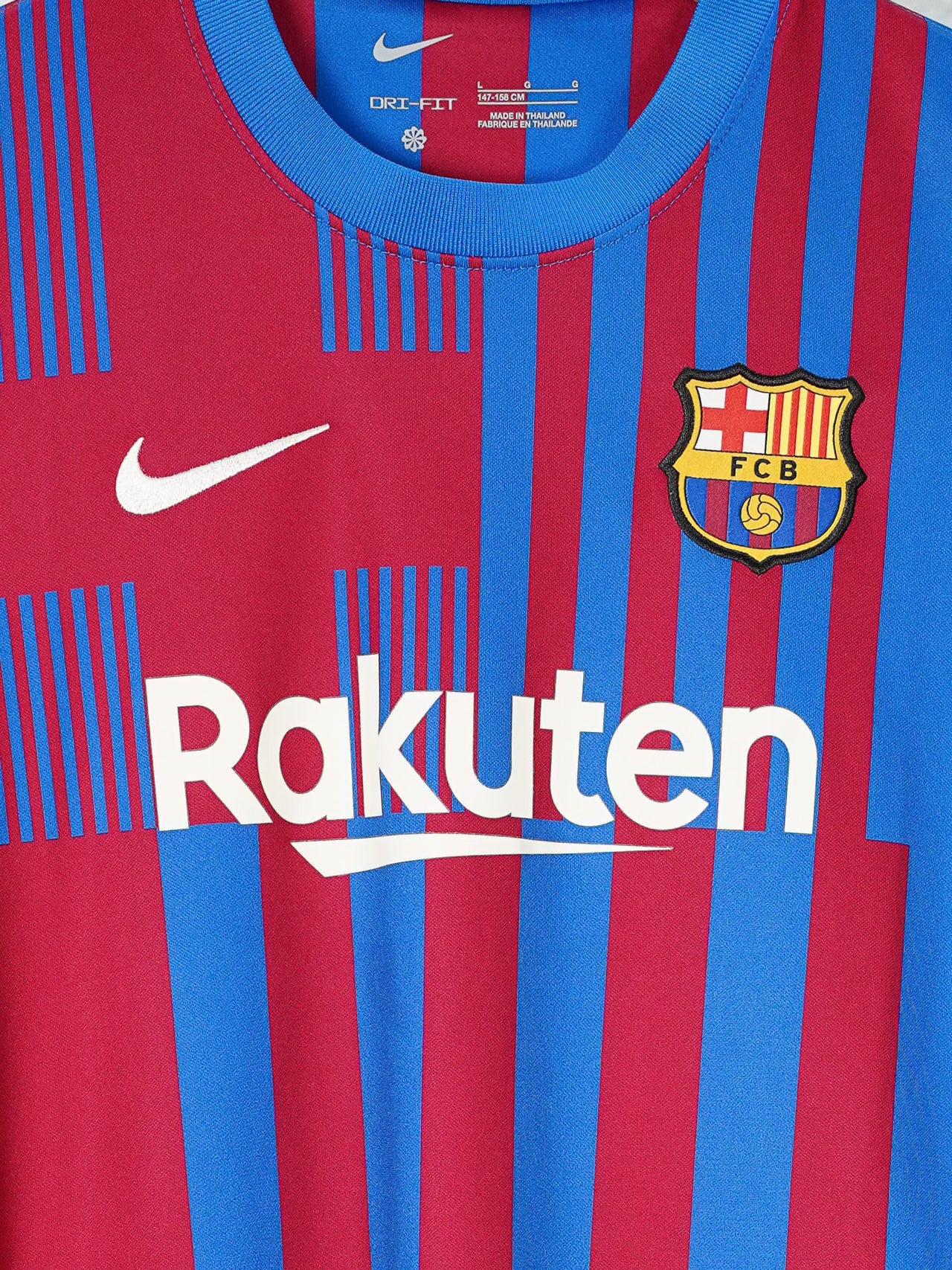 FC Barcelona Home Shirt 2021/22 (L Kids)