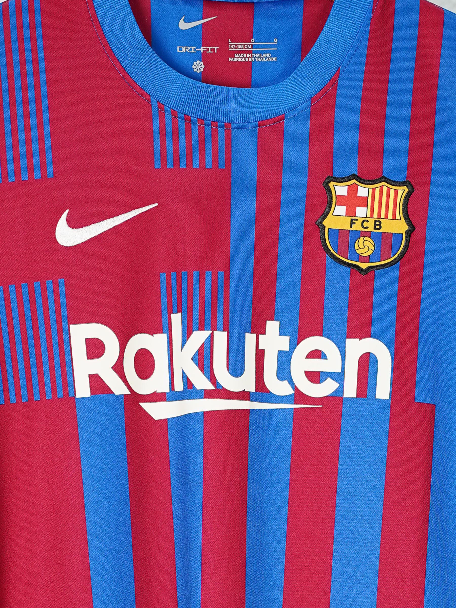 FC Barcelona Home Shirt 2021/22 (L Kids)