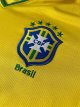 2008/9 Brazil Ronaldinho #10 Home Shirt (M)