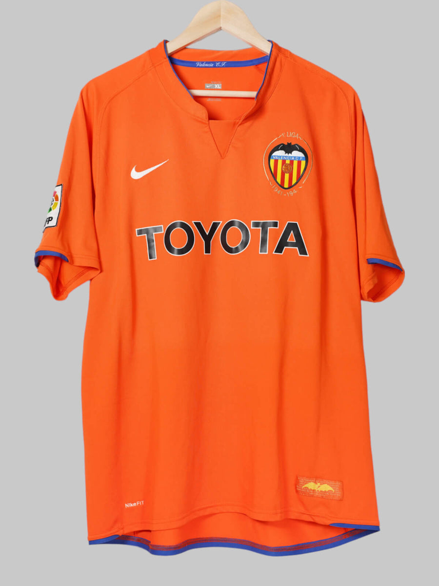 2007/8 Valencia David Villa #7 Away Shirt (XL)