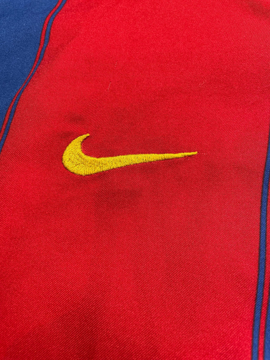 2003/4 Barcelona Ronaldinho #10 Home Shirt (L)