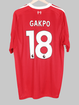 2025/26 Liverpool Gakpo #18 Home Shirt (XL)
