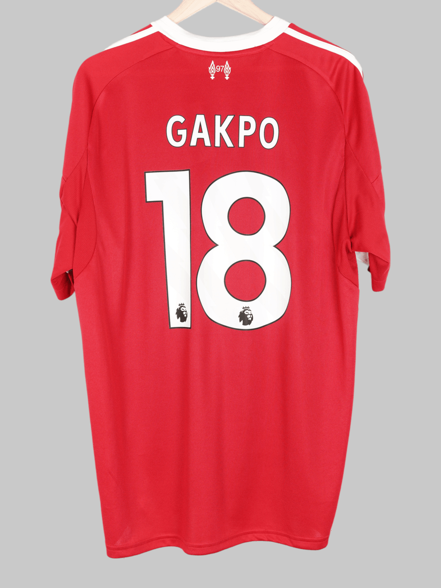 2025/26 Liverpool Gakpo #18 Home Shirt (XL)