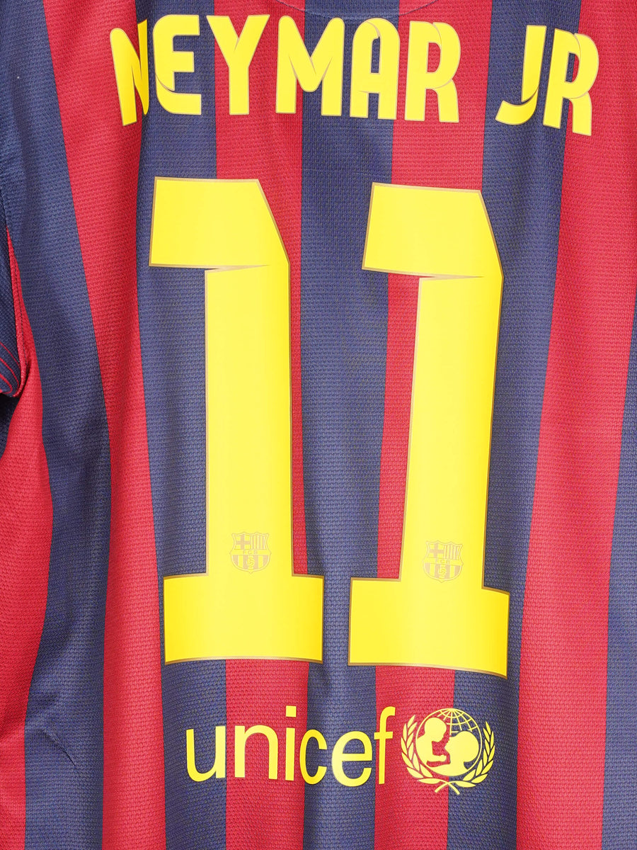 2013/14 Barcelona Neymar Jr #11 Home Shirt (L)