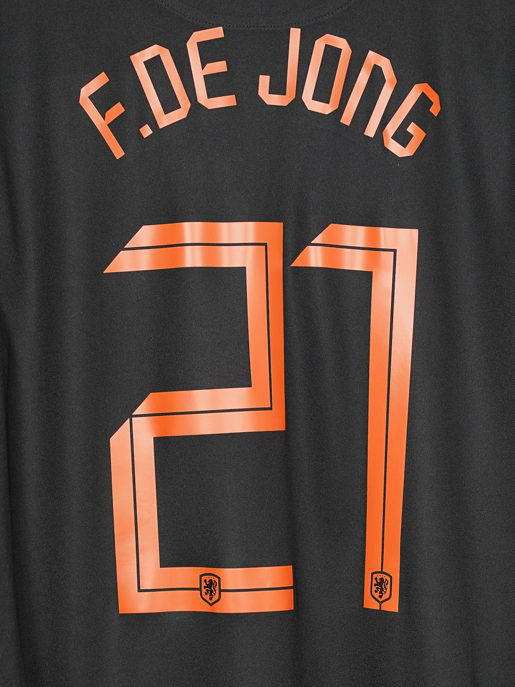 Netherlands Away Shirt 2020/21 F. De Jong #21 (XL)
