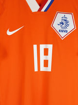 2008/10 Netherlands Kuyt #18 Home Shirt (M)