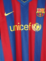 2009/10 Barcelona Ibrahimovic #9 Home Shirt (L)