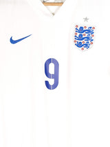 2014/15 England Vardy #9 Home Shirt (M)