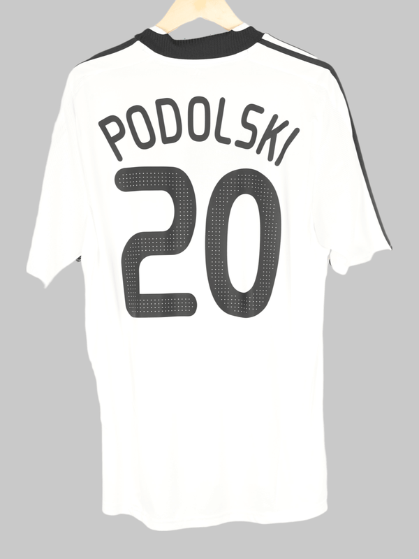 2008/09 Allemagne Podolski #20 Maillot Domicile (L) Adidas