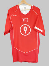 2004/05 Turkey Hakan Sukur #9 Home Shirt (L)