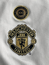 2001/02 Manchester United v.Nistelrooy #10 Centenary Away Shirt (M) Umbro