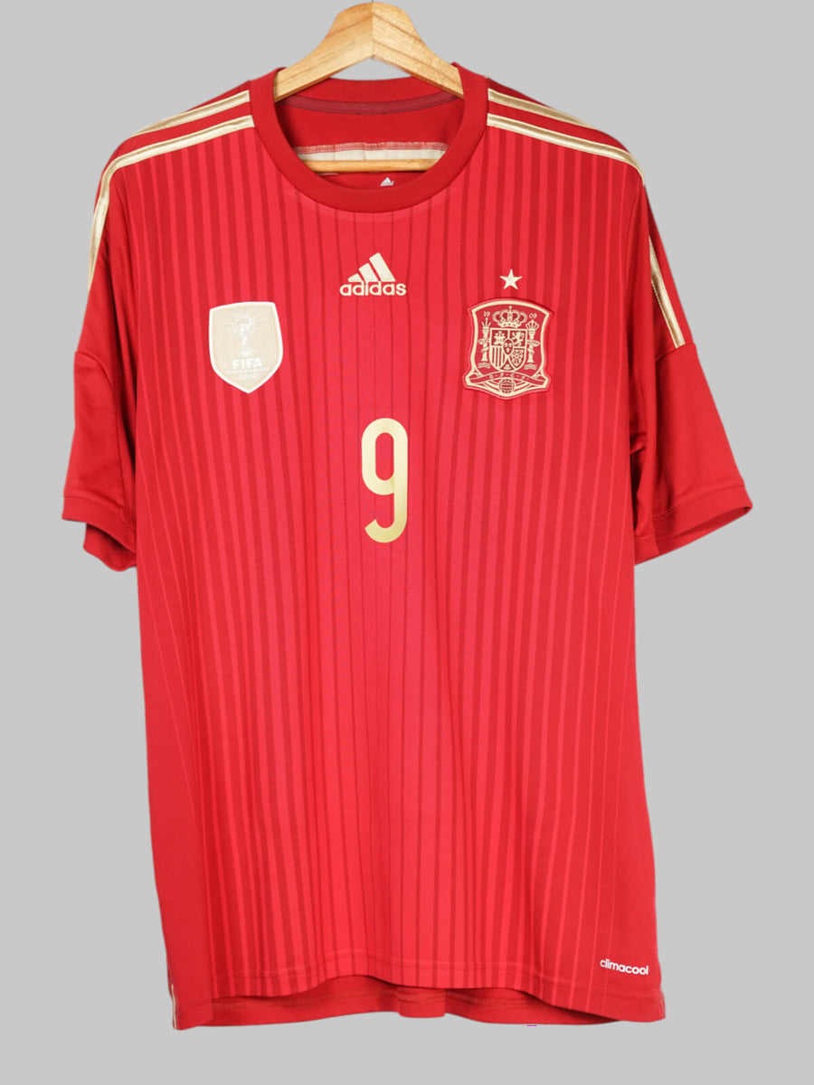 2014/15 Spain Torres #9 Home Shirt (L)