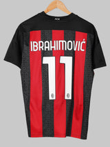 2020/21 AC Milan Ibrahimovic #11 Home Shirt (M)