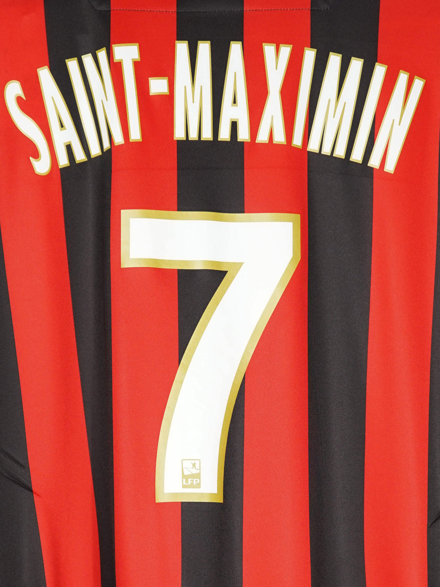 2018/19 OGC Nice Saint-Maximin #7 Home Shirt L/S (L)