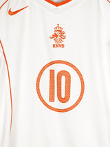 2004/05 Netherlands V.Nistelrooy #10 Away Shirt (M)