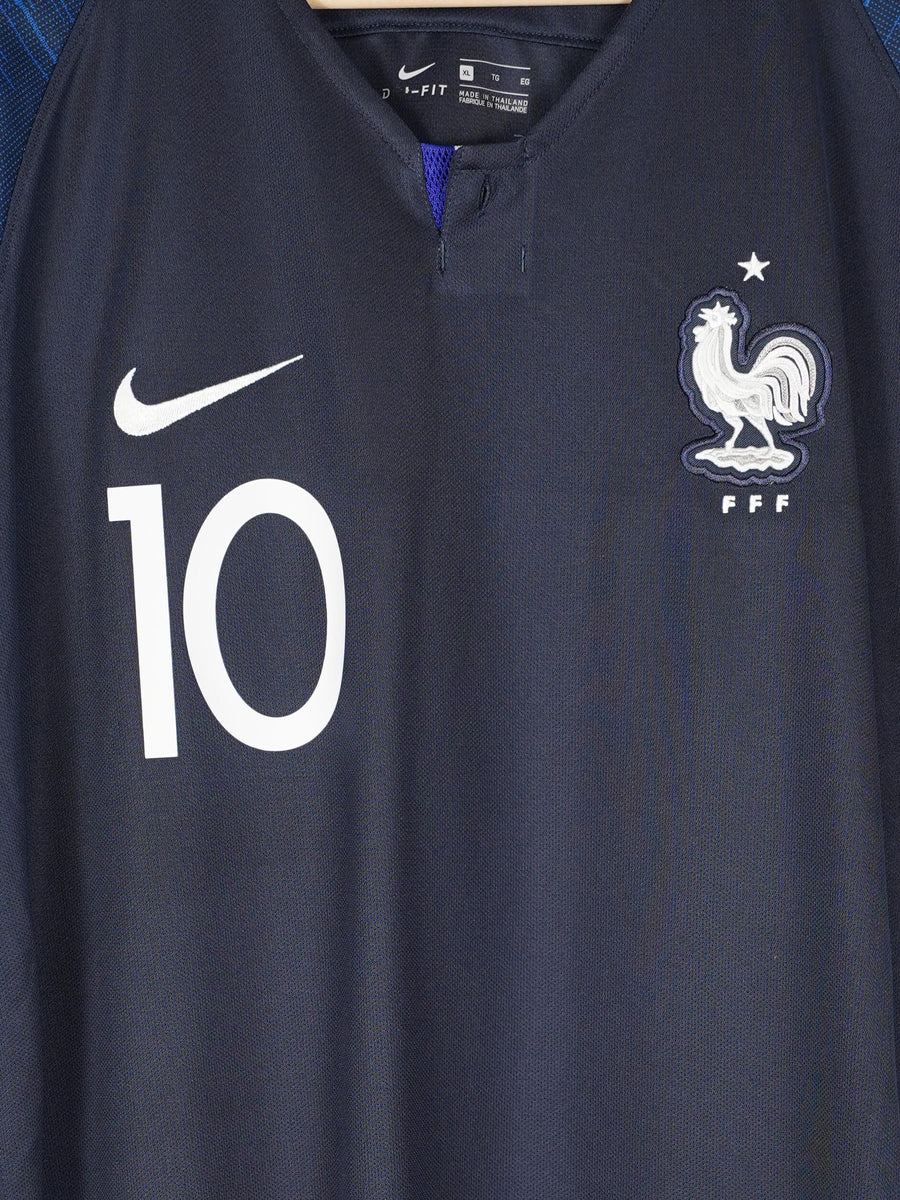 2018/19 France Mbappe #10 Home Shirt (XL)