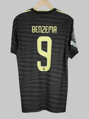 2022/23 Real Madrid Benzema #9 Third Shirt (L)