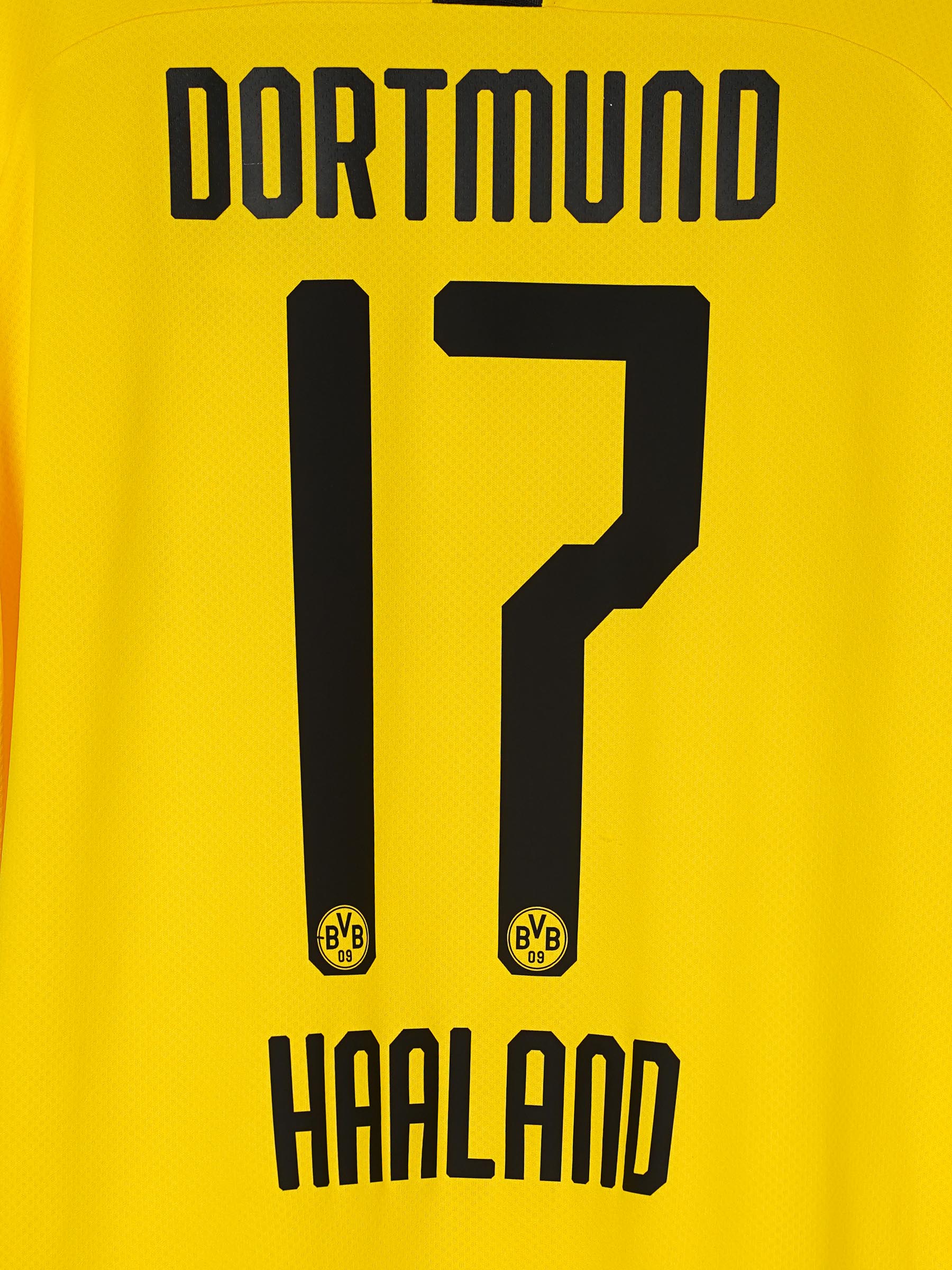 Borussia Dortmund Home Shirt 2019/20 Haaland #17 (L)