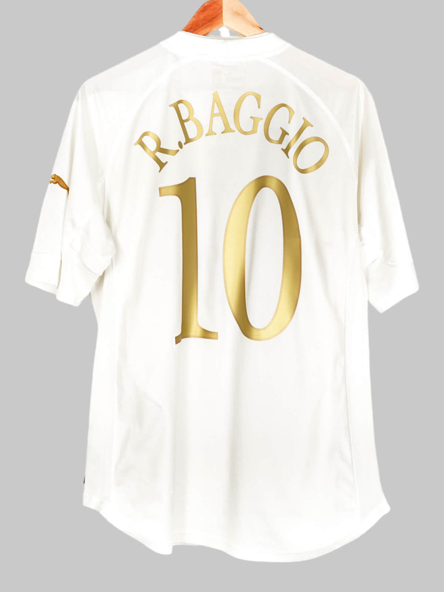 2004/06 Italy R.Baggio #10 Away Shirt (XL)