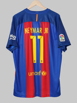 2016/17 Barcelona Neymar Jr #11 Home Shirt (XL)