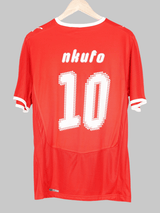 2008/09 Switzerland Nkufo #10 Home Shirt (L)