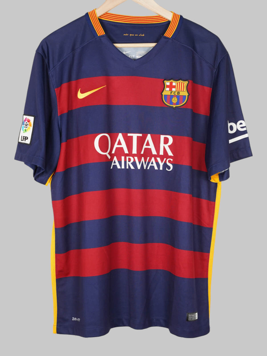 2015/16 Barcelona Home Shirt Mascherano #14 (XL)