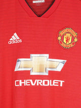2018/19 Manchester United Valencia #25 Home Shirt (L)