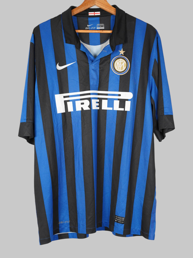 2011/12 Inter Milan Sneijder #10 Home Shirt (XL)