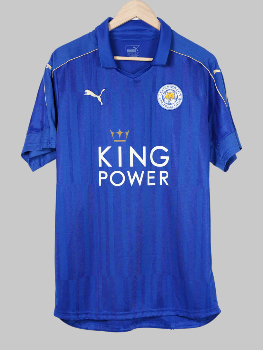 2016/17 Leicester City Vardy #9 Home Shirt (L)